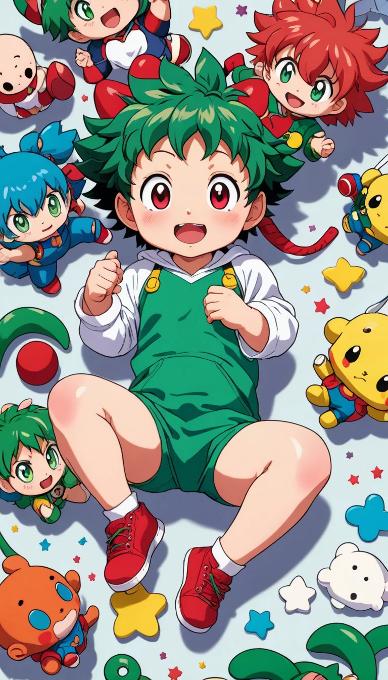 Museland-Baby Deku's Milky Time-Transformation-BabyDeku