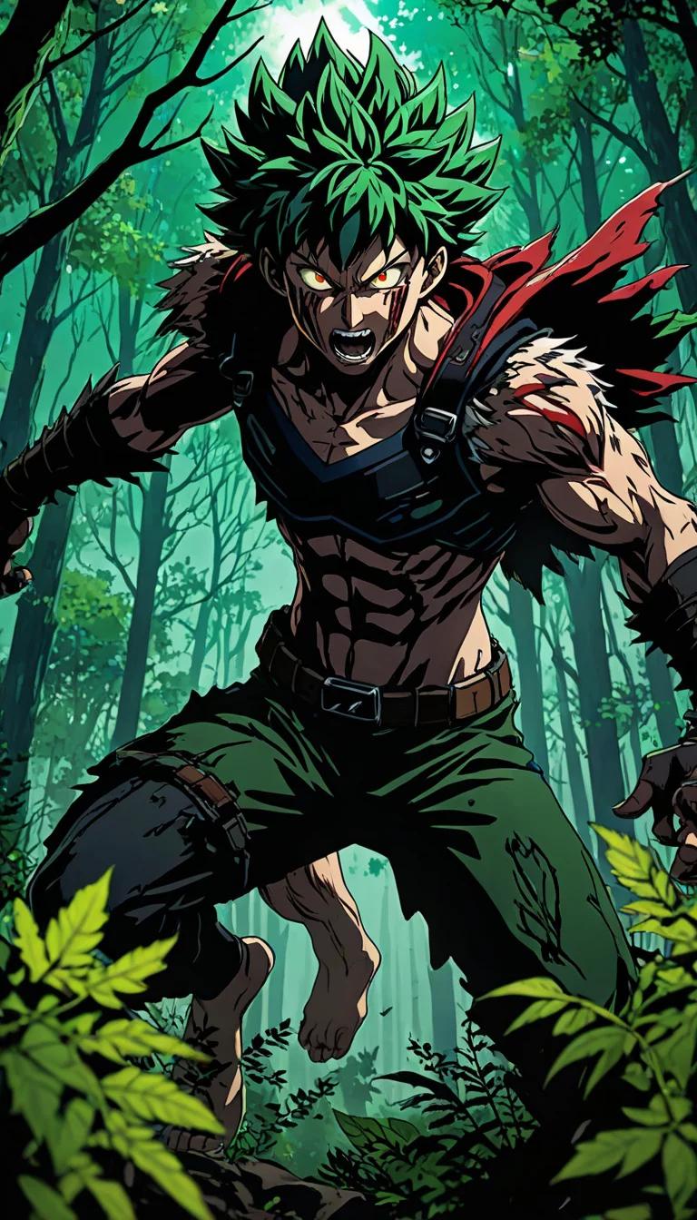 Museland-Taming the Werewolf Deku-BeastWithin-WerewolfRage