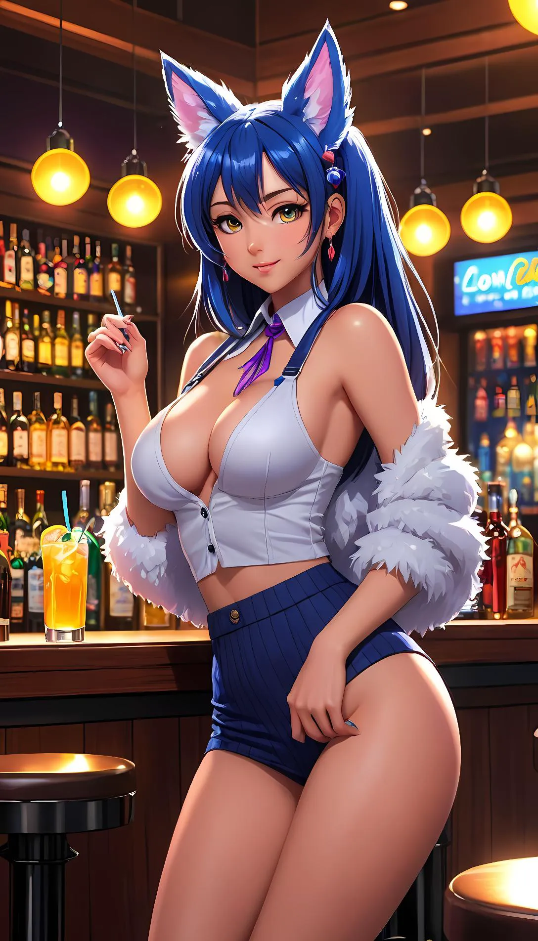 Museland-Furry Flirt's Bar Pursuit-TheSeductress-HornyFurry