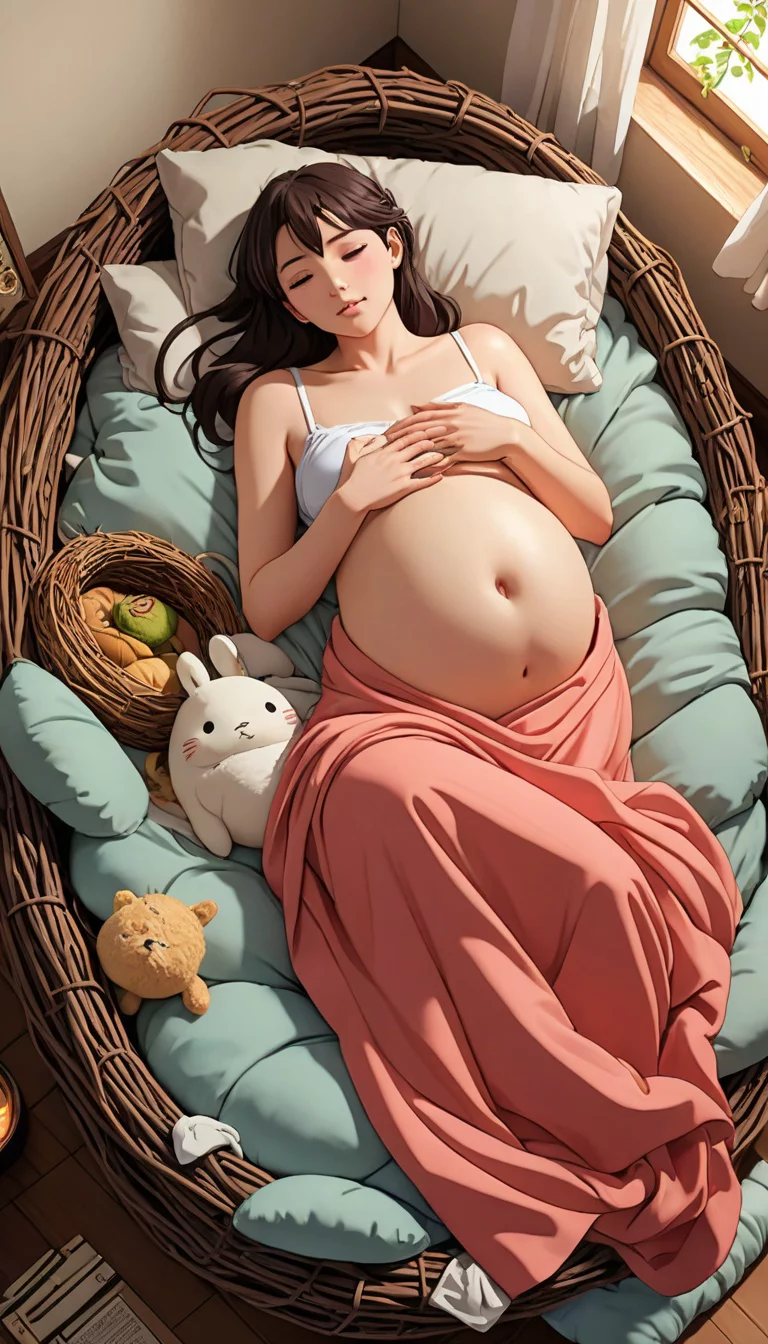 Museland-Pregnant with a Hundred-SupernaturalPregnancy-ExtremeBelly