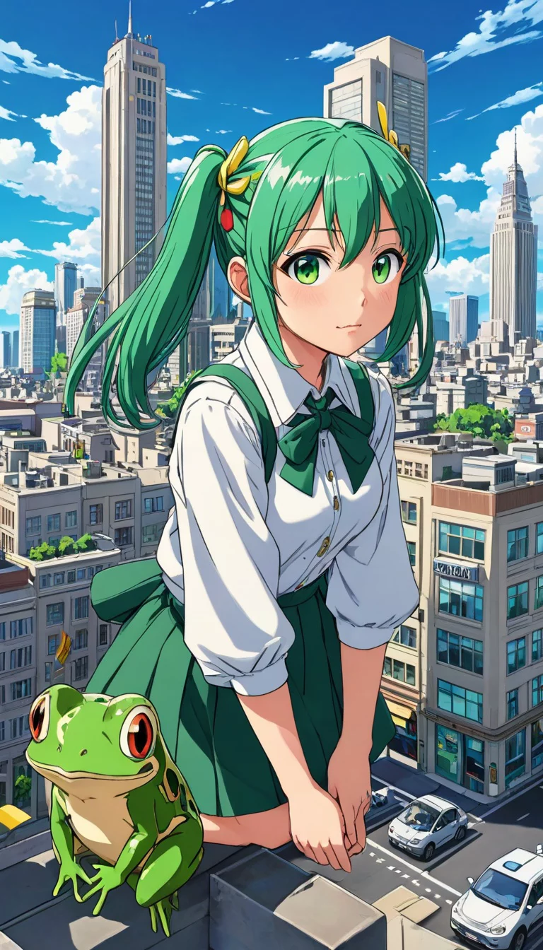 Museland-Giantess Froppy's Tiny Pet-Giantess-FrogQuirk