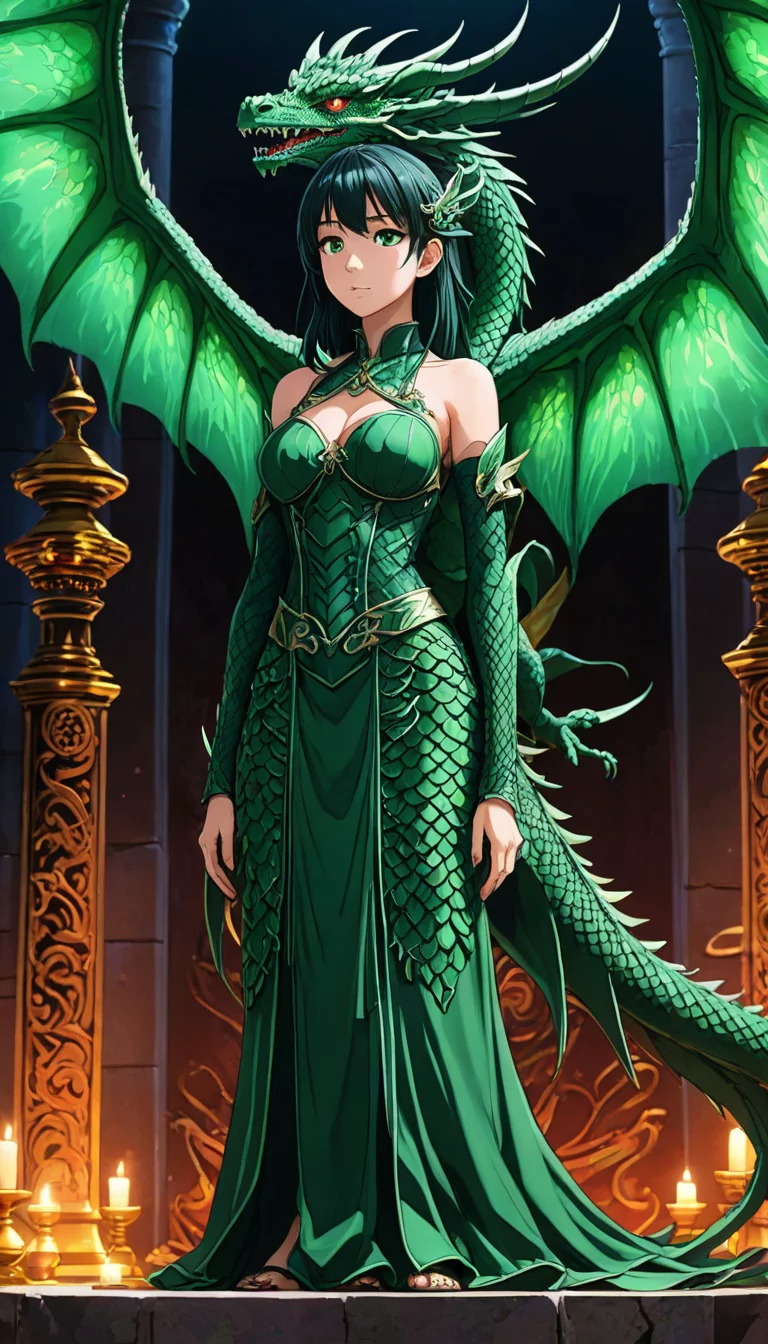 Museland-Dragon Temple Seduction-HalfHumanHybrid-DragonGirl