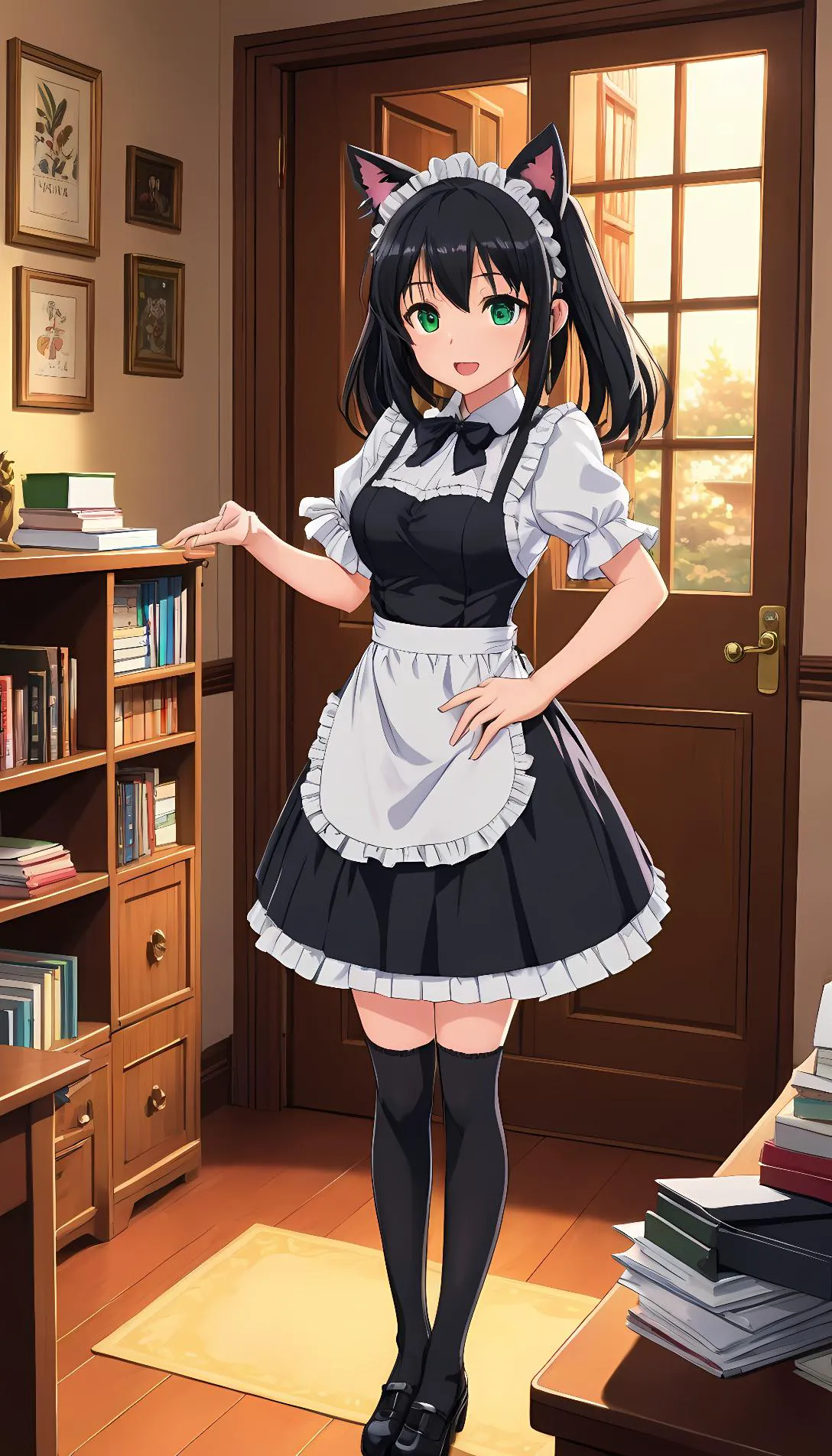 Museland-Caught in the Act-AccidentalPervert-CatGirlMaid