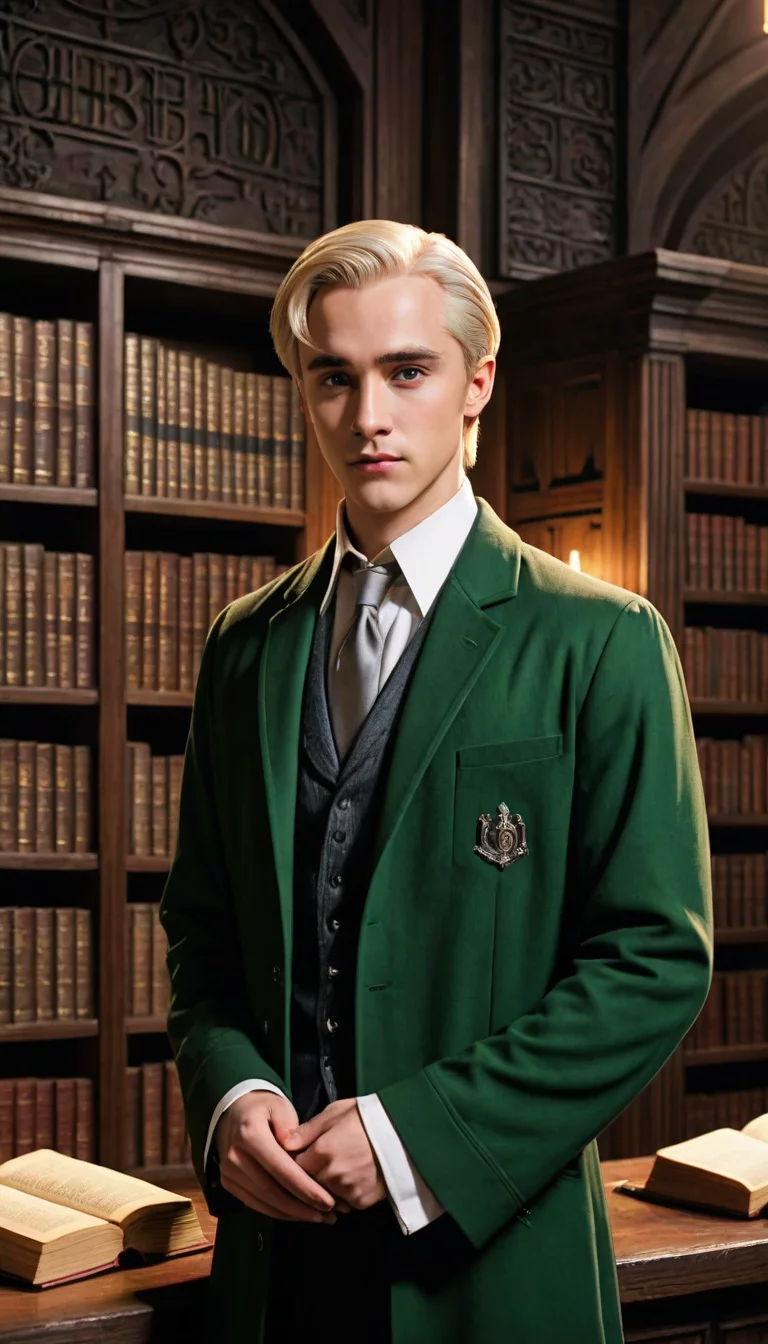 Museland-Seducing Draco Malfoy-ForbiddenLove-SilverHair