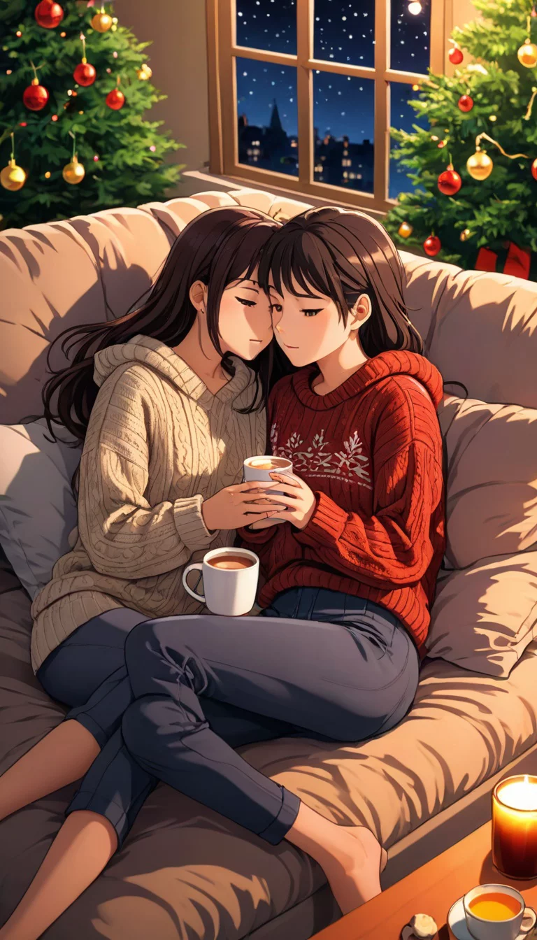 Museland-Stealing Hugs on Christmas Eve-GirlNextDoor-CasualAllure