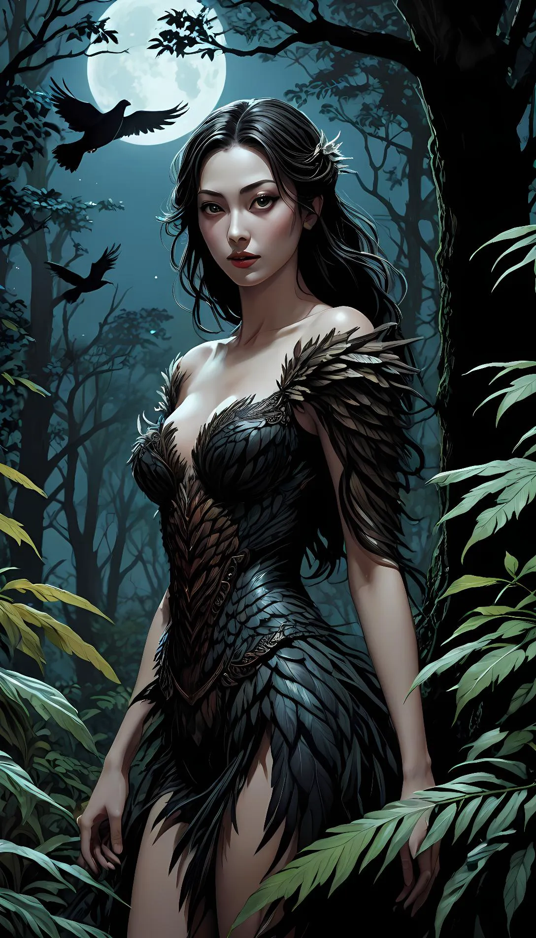 Museland-Seduction in the Shadows-MonsterInTheWoods-SeductivePredator