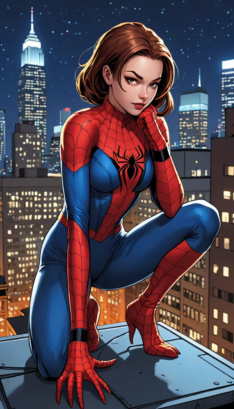 Museland-Rooftop Temptations with Spider-Girl-TabooRomance-SpiderGirl