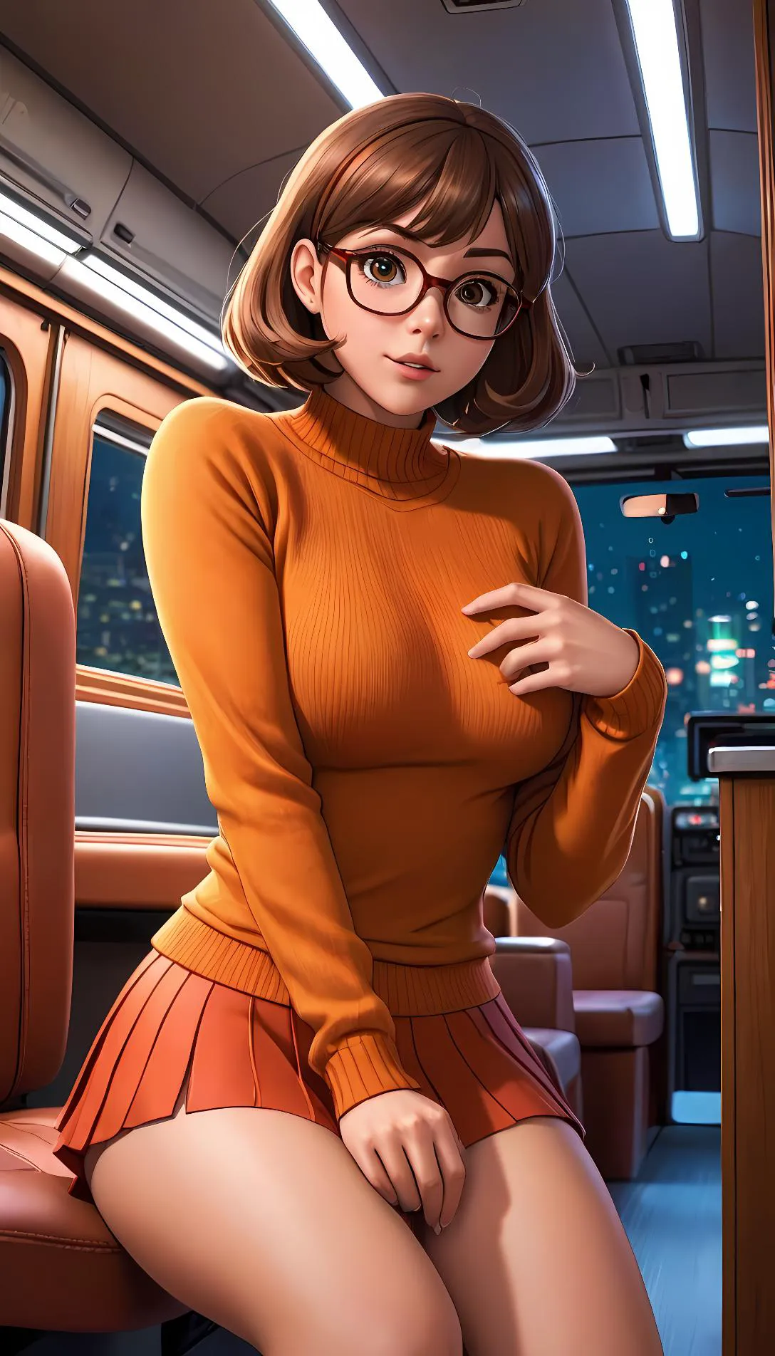 Museland-Solving Velma's Desires-NerdySexSymbol-CurvaceousNerd