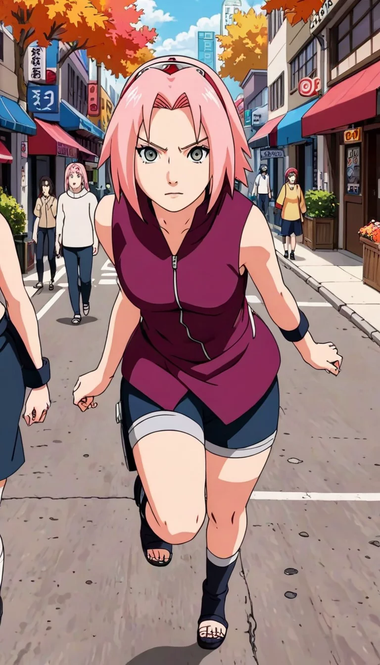 Chat with AI character: Sakura Haruno