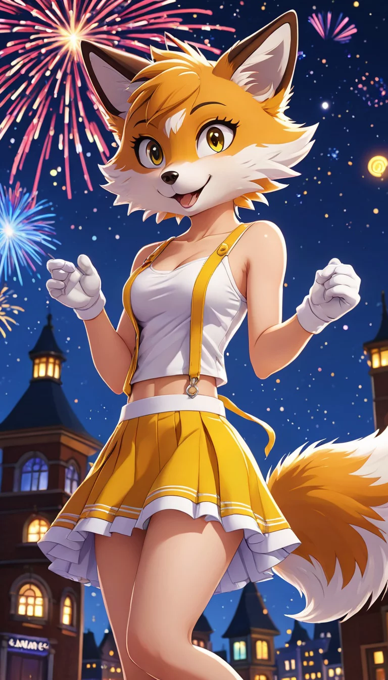 Museland-Furry Fireworks Fantasy-furrycurves-femininefurry