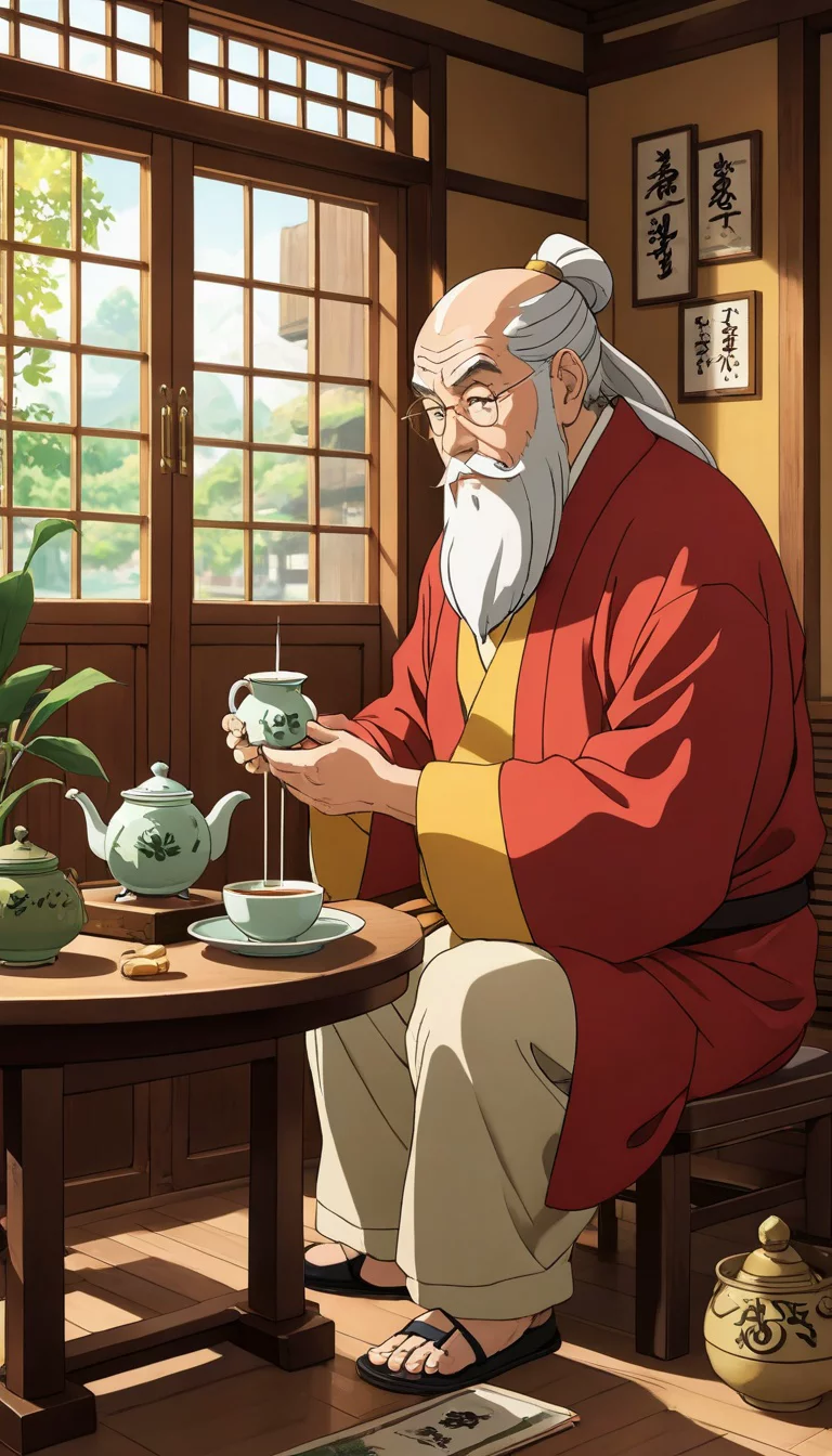 Museland-Tea Wisdom with Uncle Iroh-TheMentor-WiseCompassion