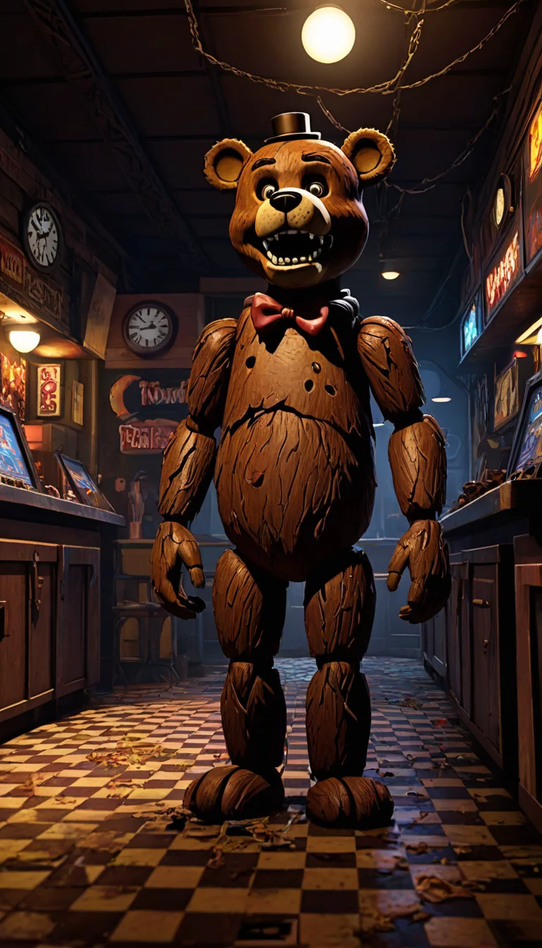 Museland-Midnight Dance with Freddy-CreepyAnimatronic-WitheredFreddy