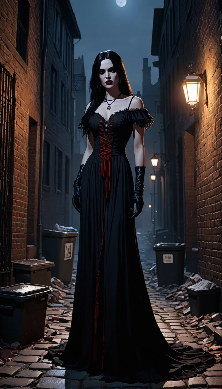 Museland-Feasting in the Shadows-VampireSeductress-BloodDrenchedLips