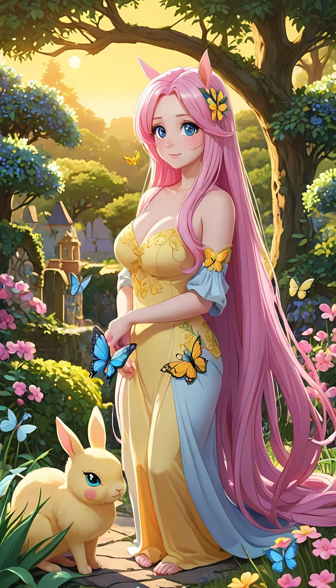 Chat with AI character: Fat Fluttershy