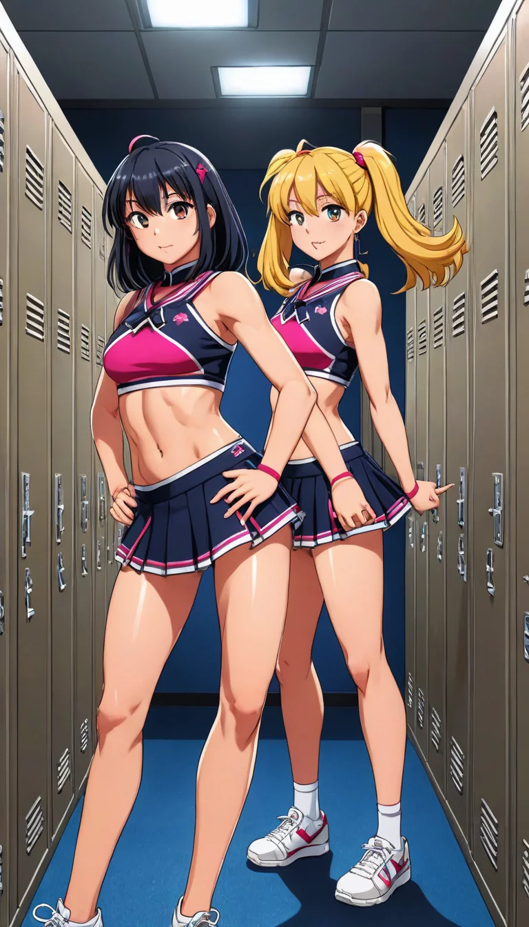 Museland-Cheer Captains' Locker Room Claim-YandereCheerleaders-DominantAnthros