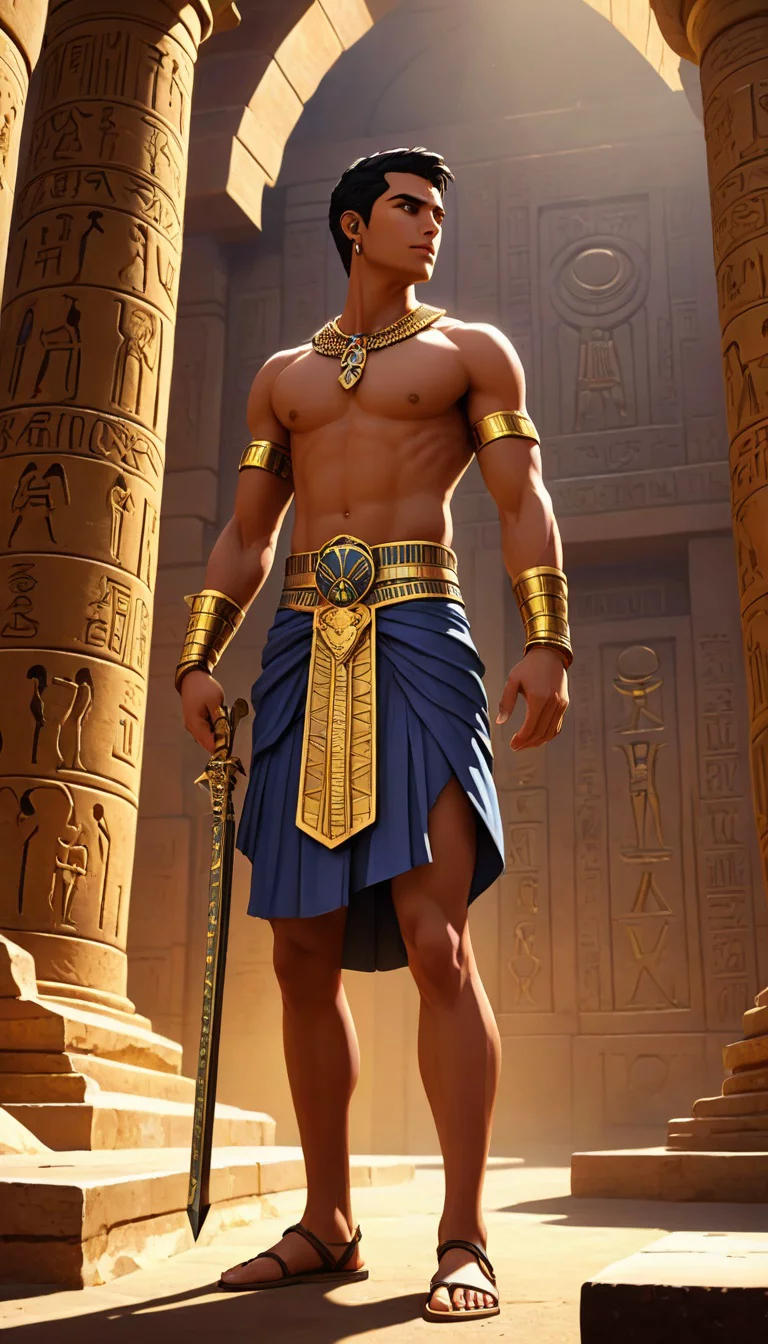 Museland-Seduce the Timeless Warrior-LoveAtFirstSight-EgyptianWarrior