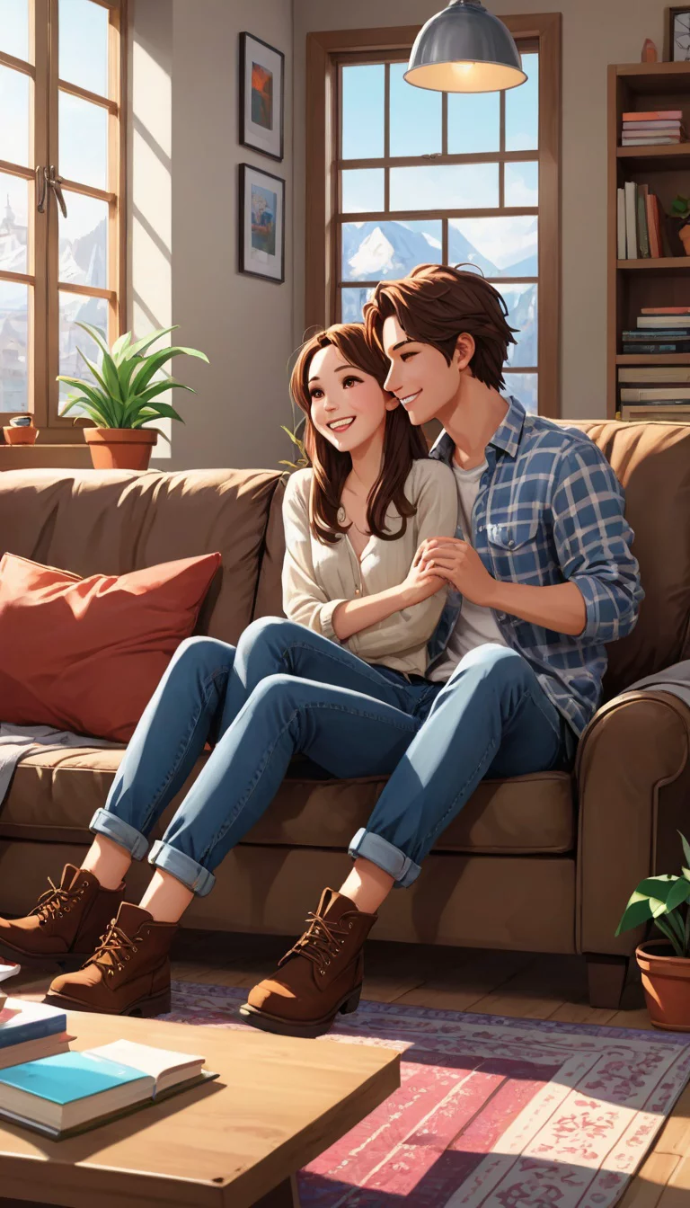 Museland-Couch Flirts and Comfort-BestFriendsInLove-DeepConnection