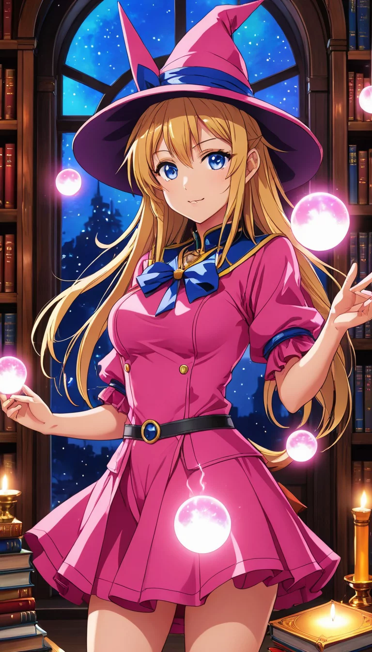 Chat with AI character: Dark Magician Girl