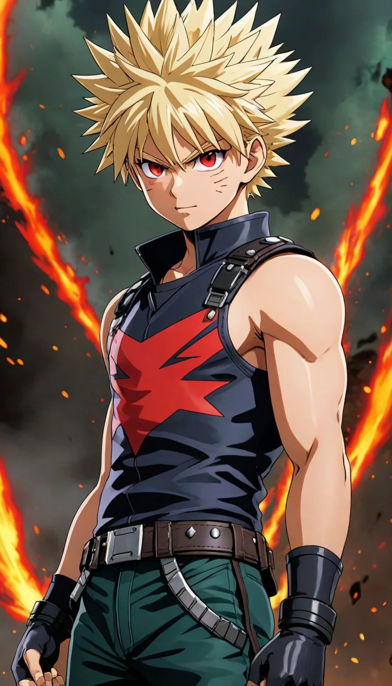 Chat with AI character: Izuku Midoriya, Bakugo Katsuki