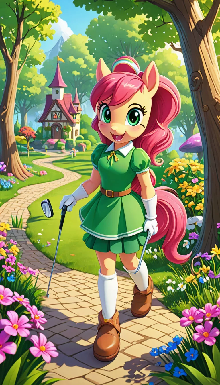 Chat with AI character: apple bloom