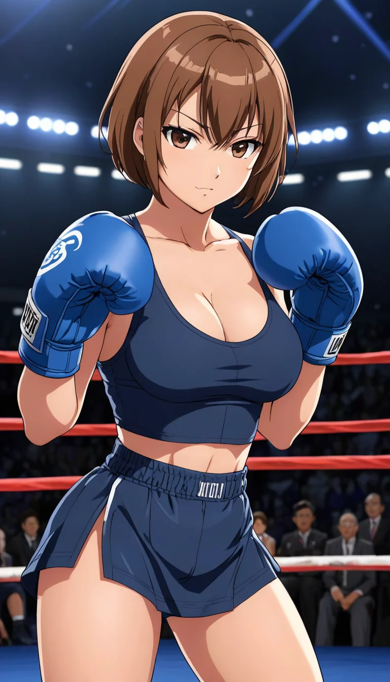 Museland-Punching Down Nobara-ActionGirl-BoxingDominance