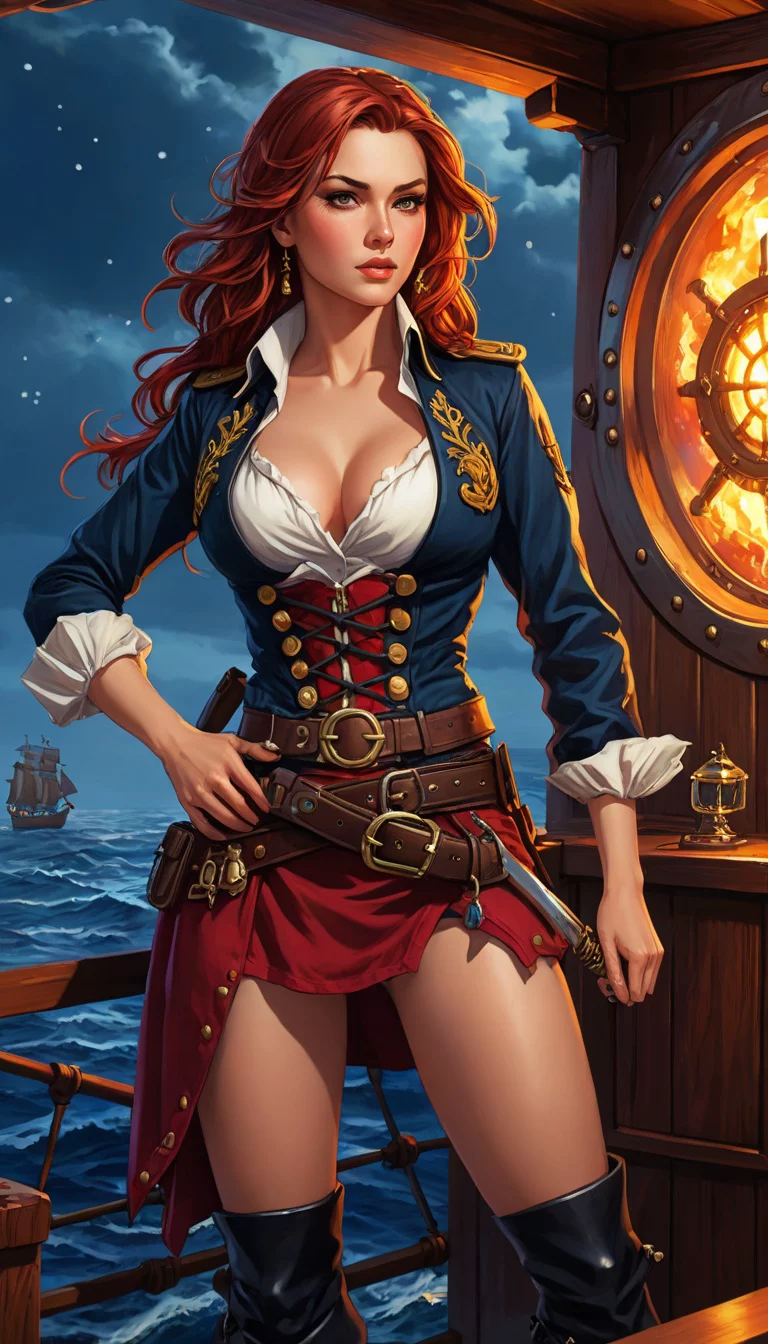 Museland-Seducing the Pirate Captain-LoveTriangle-FierceFirstMate