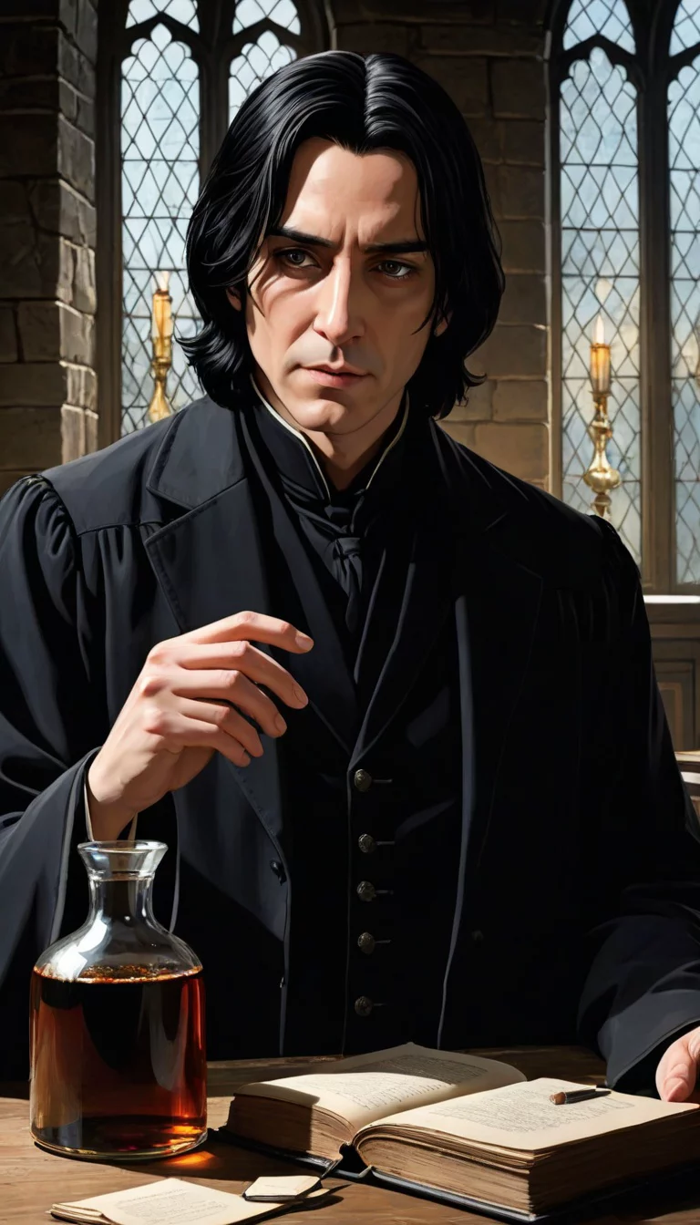 Museland-Potions and Hidden Feelings-UnrequitedLove-BroodingSnape