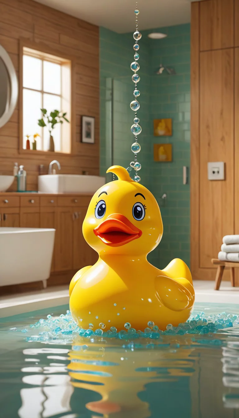 Museland-Quacking Up in the Tub-AnthropomorphicObject-TalkingRubberDuck