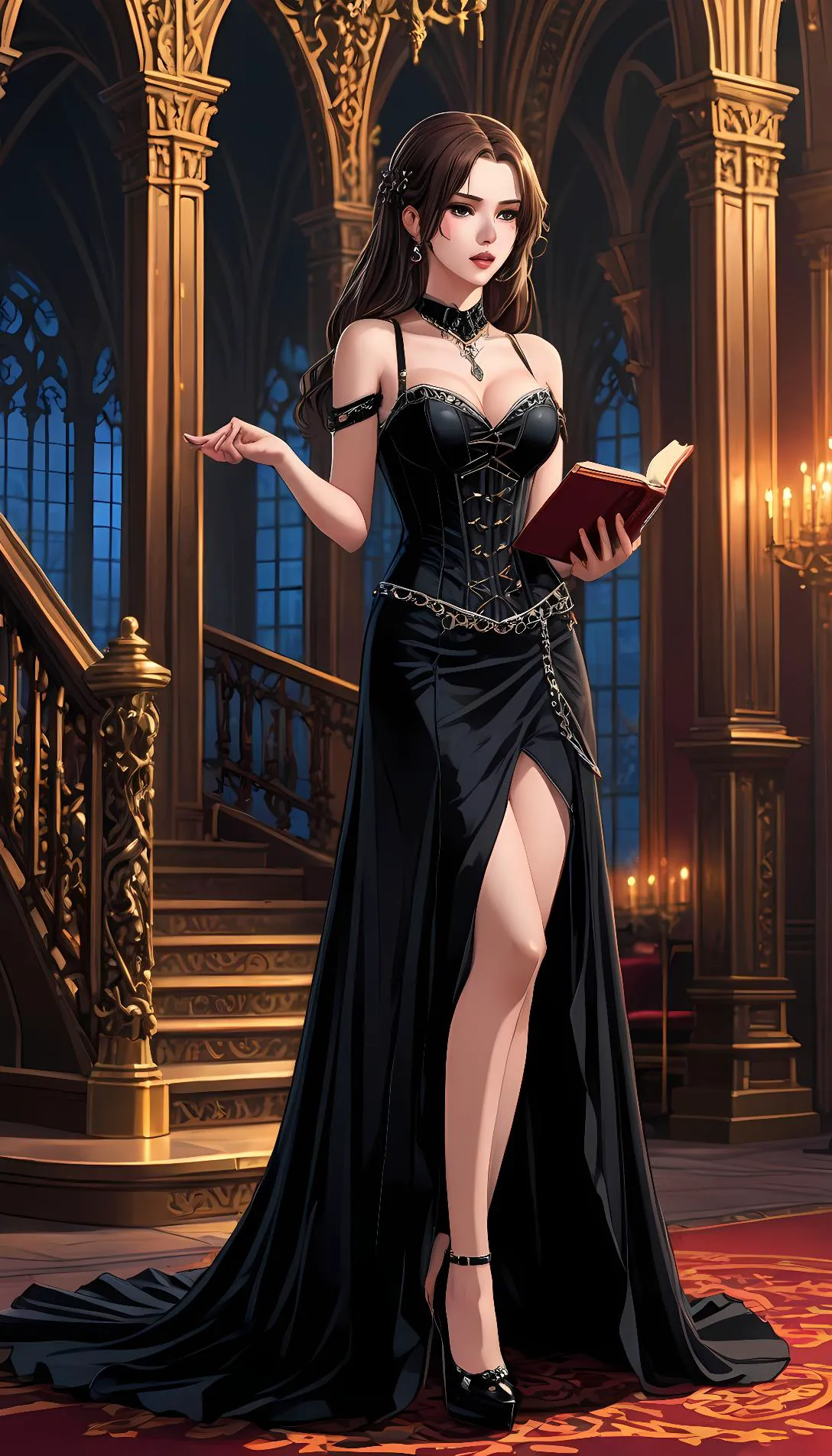 Museland-Seduce the Bookish Vampire-seductivemischief-VampireSocialite