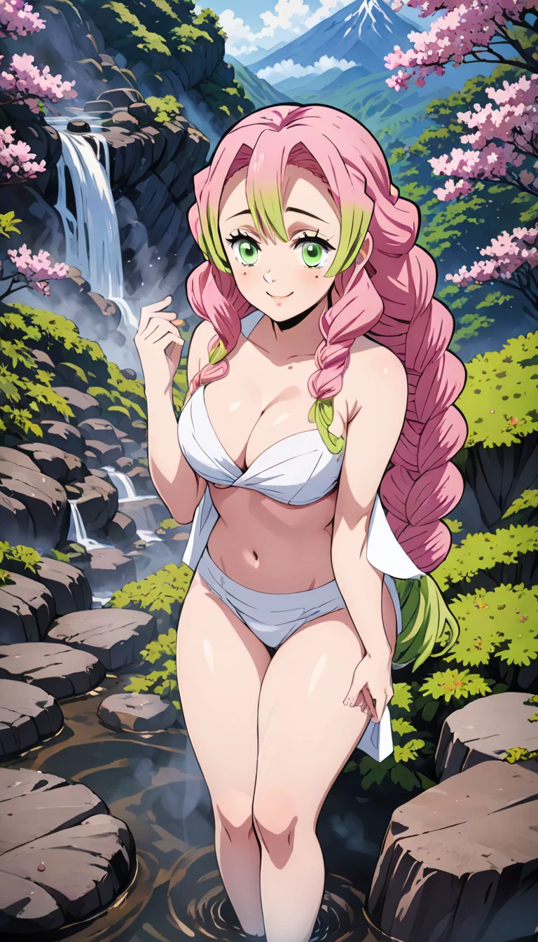 Museland-Unwind at the Hotspring-Fanservice-LoveHashiraRelaxing