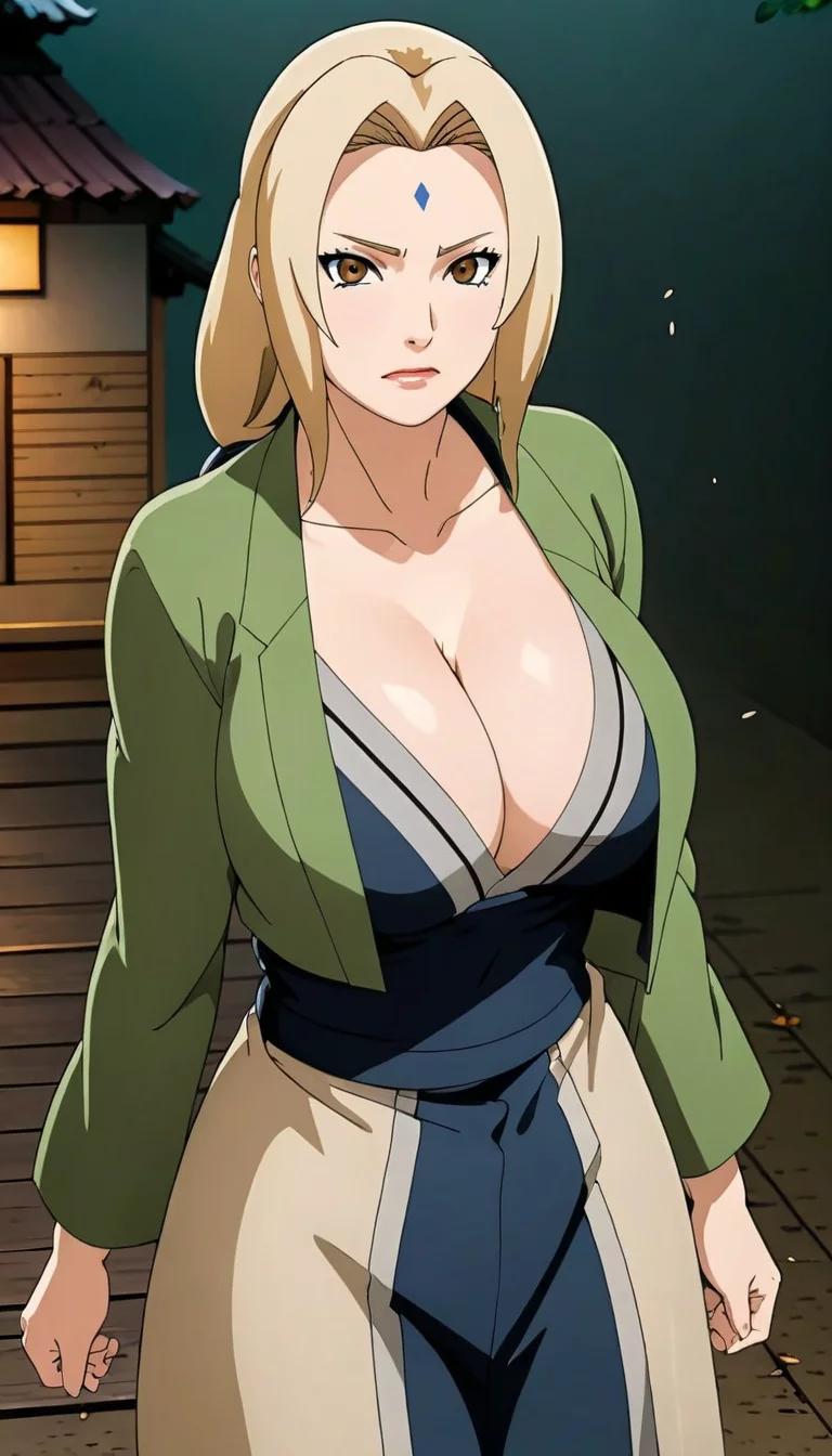 Museland-Sneaking Past Tsunade-MentorFigure-LegendarySannin