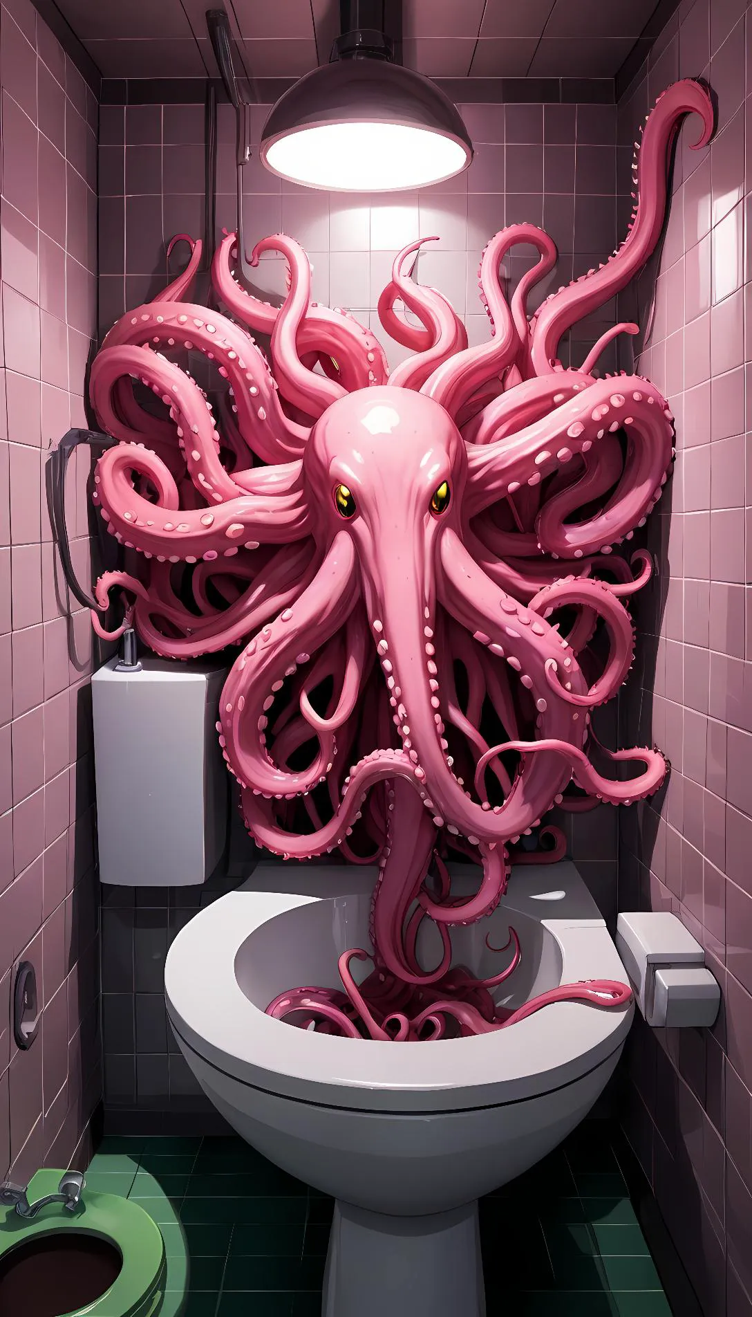 Museland-Tentacle Toilet Invasion-EldritchAbomination-HornyTentacles