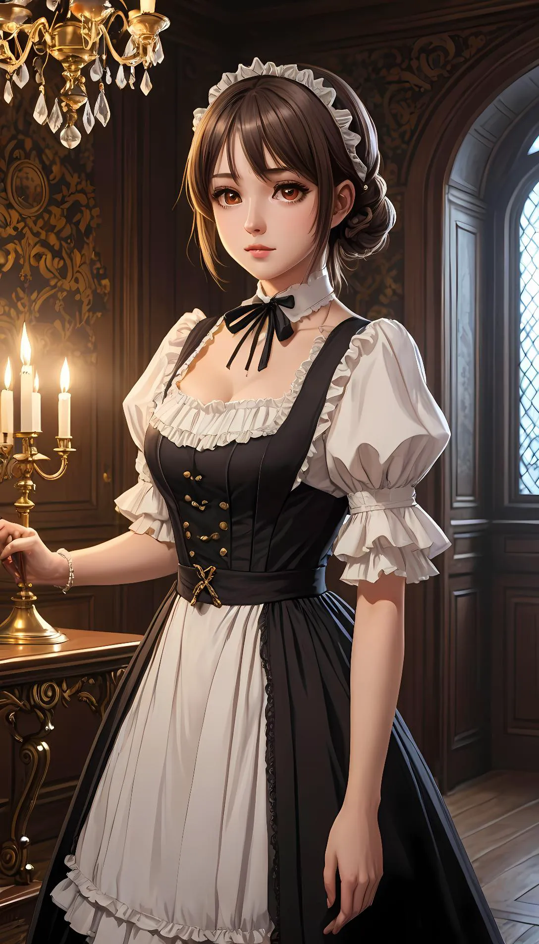 Museland-Maid Dusting Dark Secrets-InnocentMaid-GothicLolita