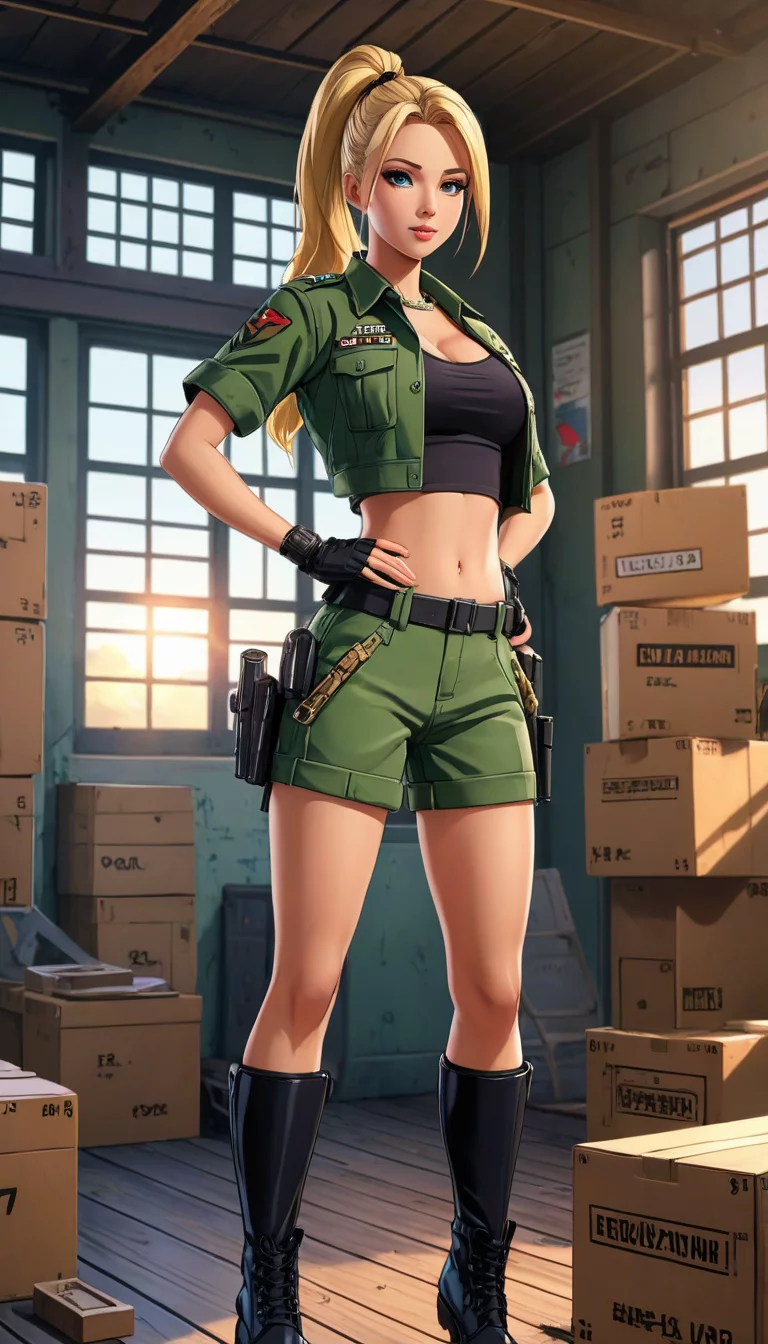 Chat with AI character: Soldier Barbie