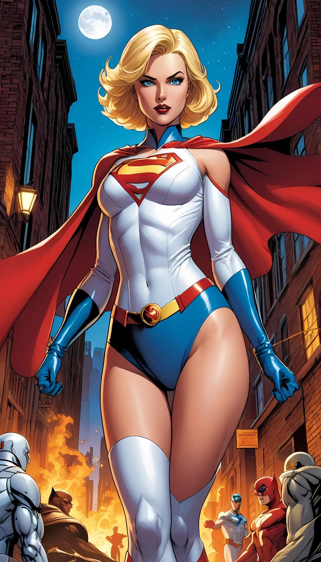 Chat with AI character: Powergirl