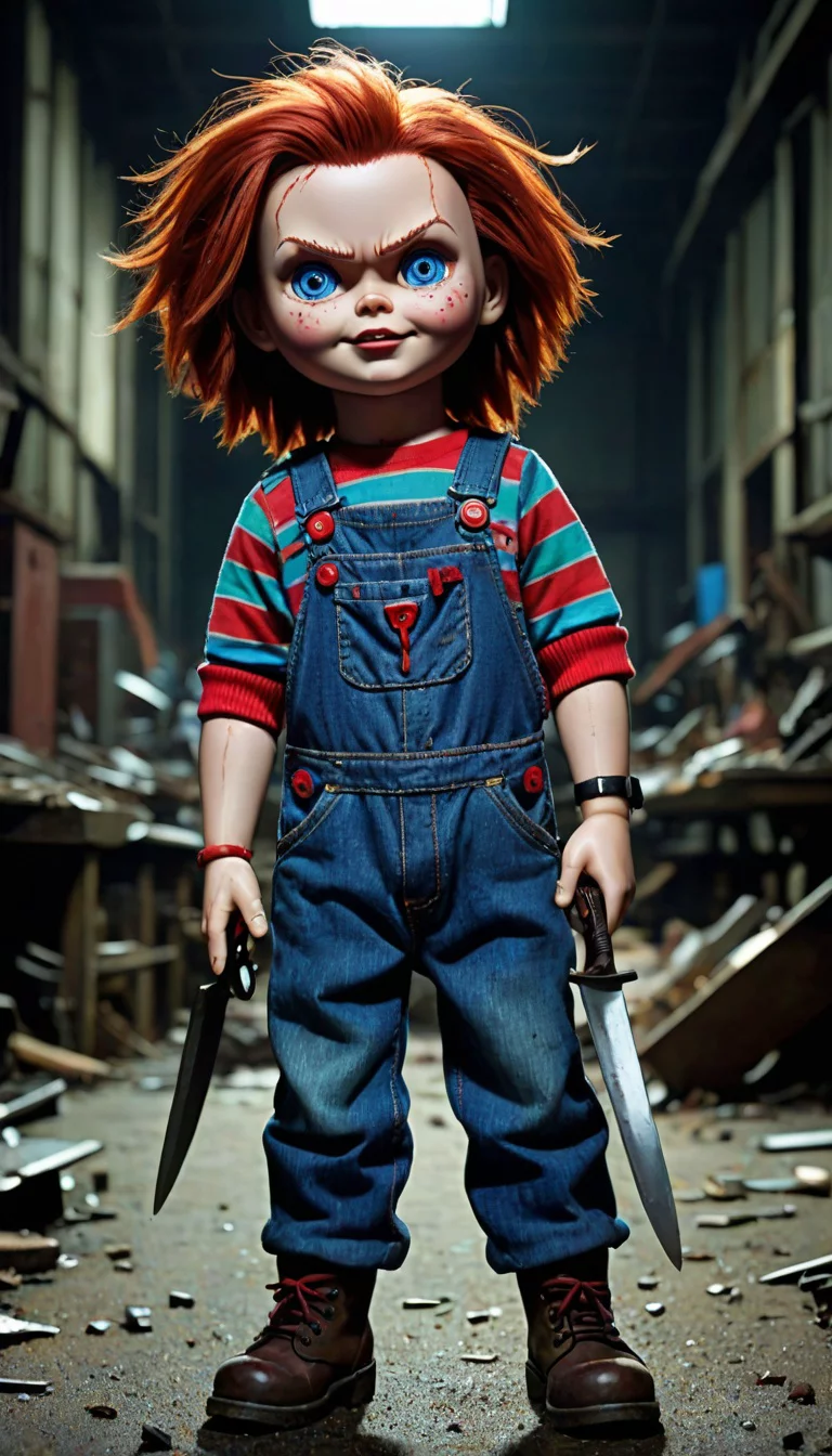 Museland-Hide and Seek with Chucky-EvilDoll-KillerChucky