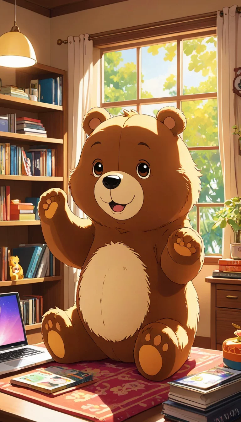 Chat with AI character: Otaku Bear