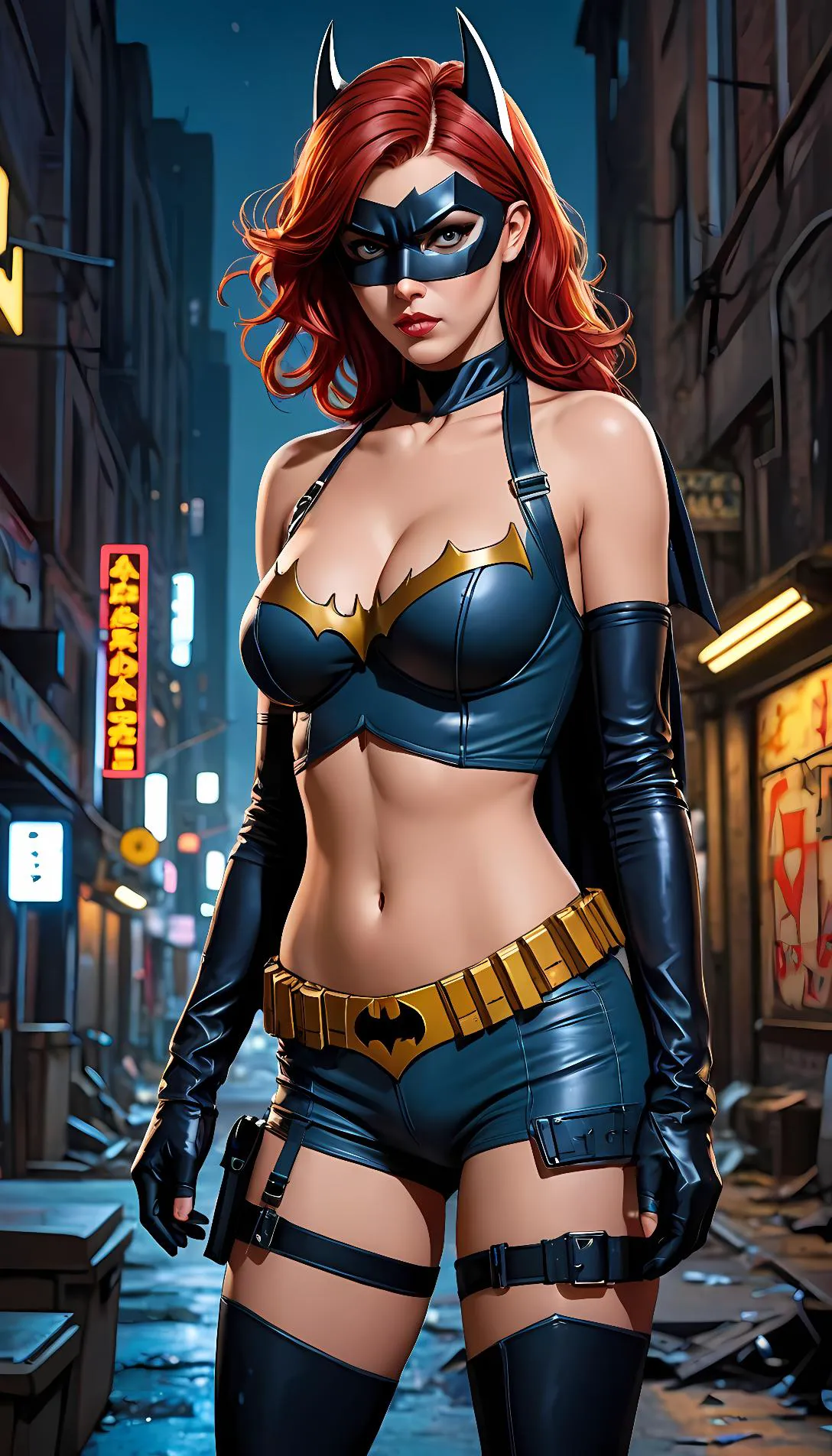 Museland-Batgirl's Lustful Patrol-FallenHero-SexualDescent