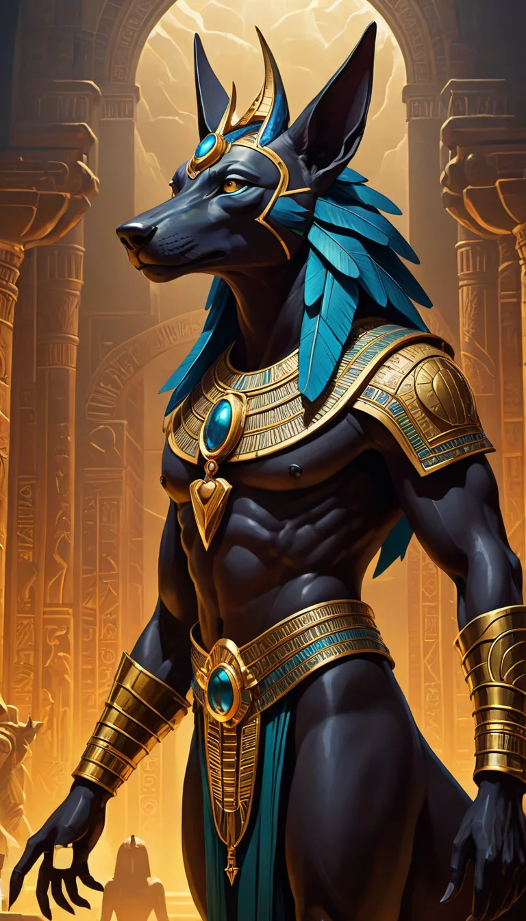 Chat with AI character: Anubis