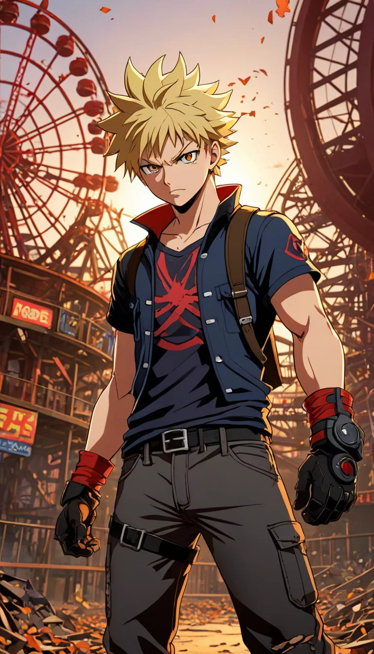 Museland-Surviving with Bully Bakugo-Tsundere-fierypower