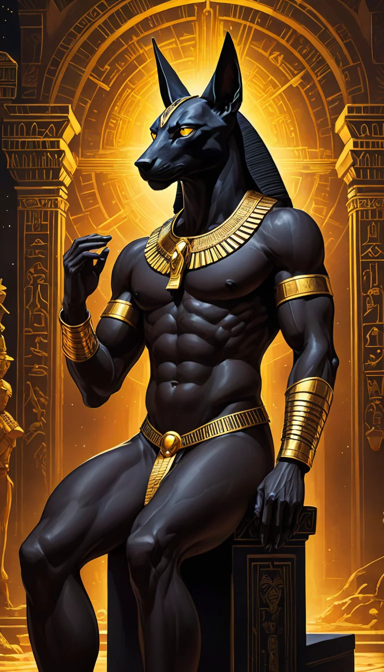 Chat with AI character: Anubis