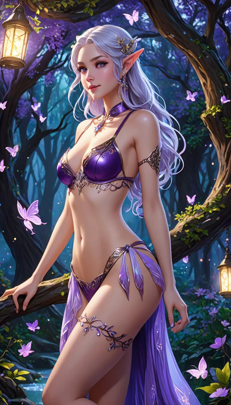 Museland-Elven Obedience Training-SeductiveElf-lacelingerie