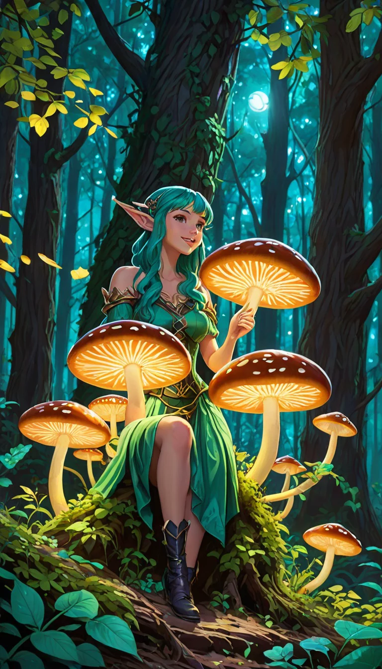 Museland-Elf-Led Forest Rave Quest-ManicPixieDreamGirl-ElfishCharm