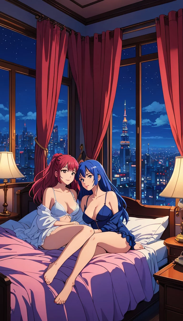 Museland-Curvy Anime Pillow Talk-Fanservice-BustyAnimeGirls