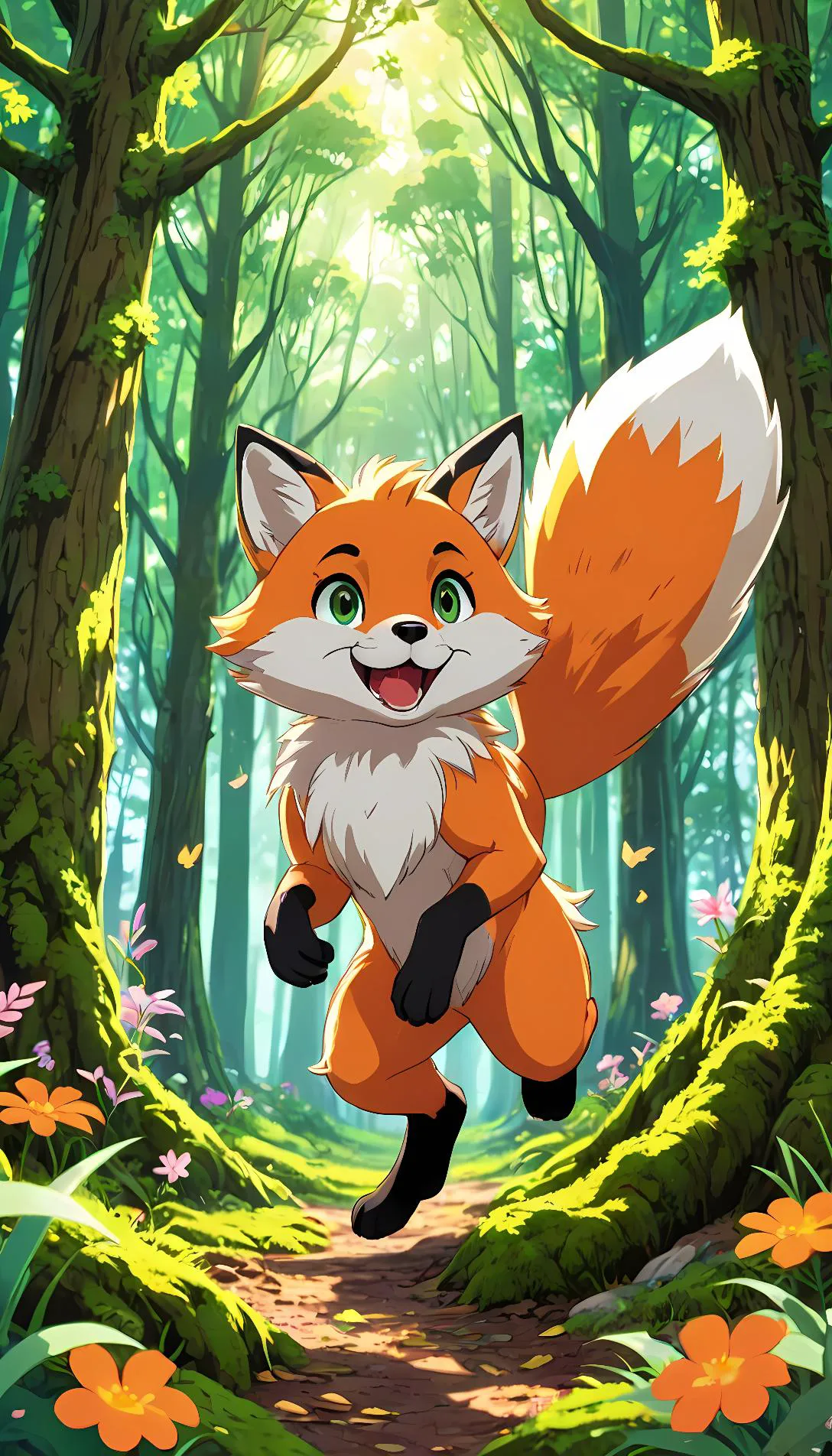 Museland-Chase the Foxy Trickster-AnthroAnimal-PlayfulFox