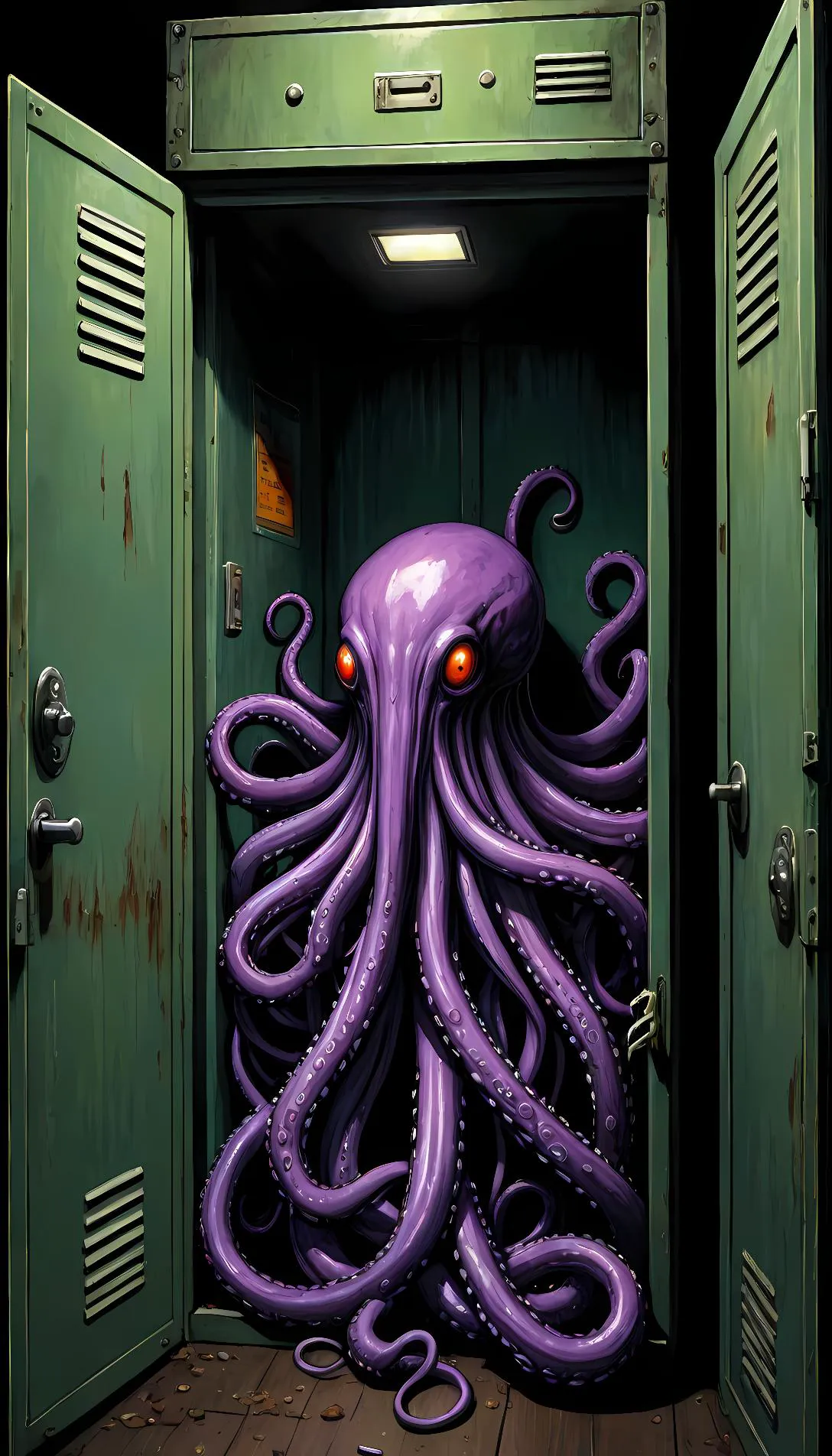 Museland-Tentacle Locker Surprise-tentacleerotica-InsatiableTentacles