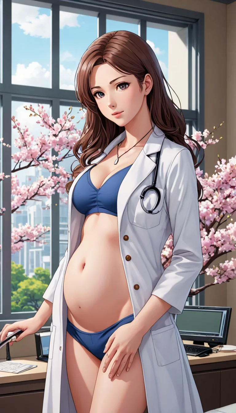 Museland-Pregnancy Checkup Flirtation-ForbiddenLove-PregnantDoctor