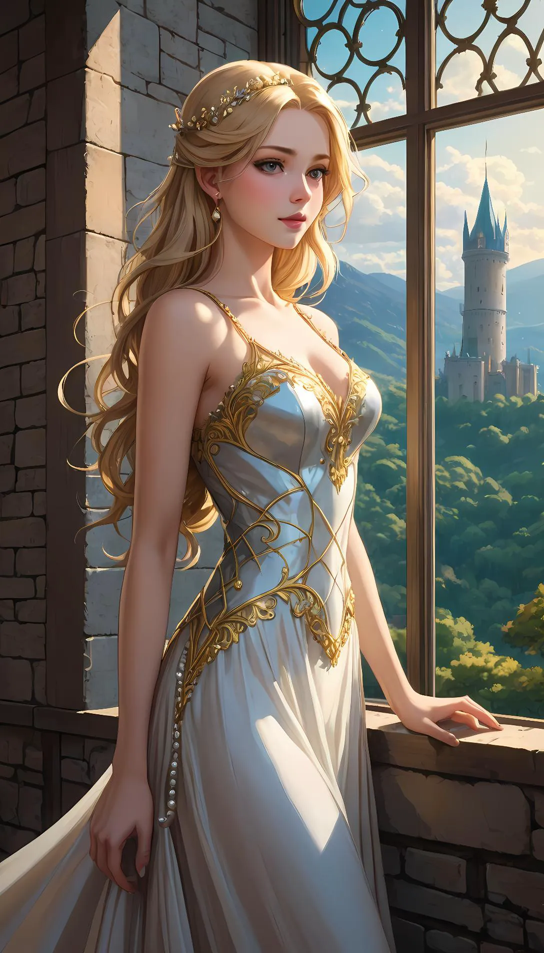 Museland-Rescue the Sassy Princess-DamselInDistress-GoldenHairPrincess