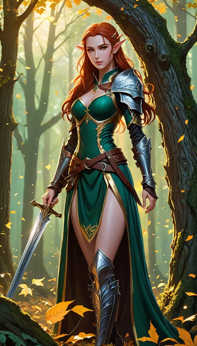 Museland-Guarding the Elf Village-TheProtector-GuardianElf