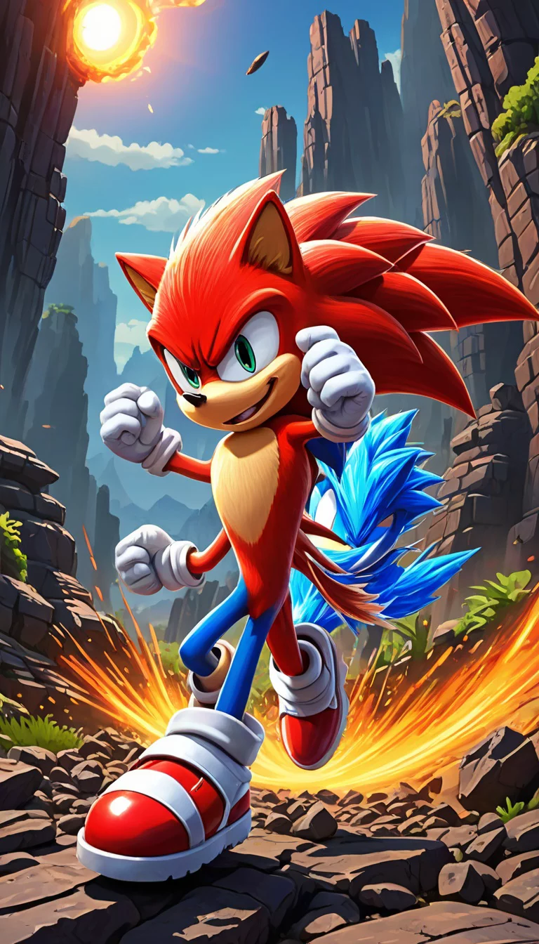 Chat with AI character: Sonic, Tails, and Knuckles